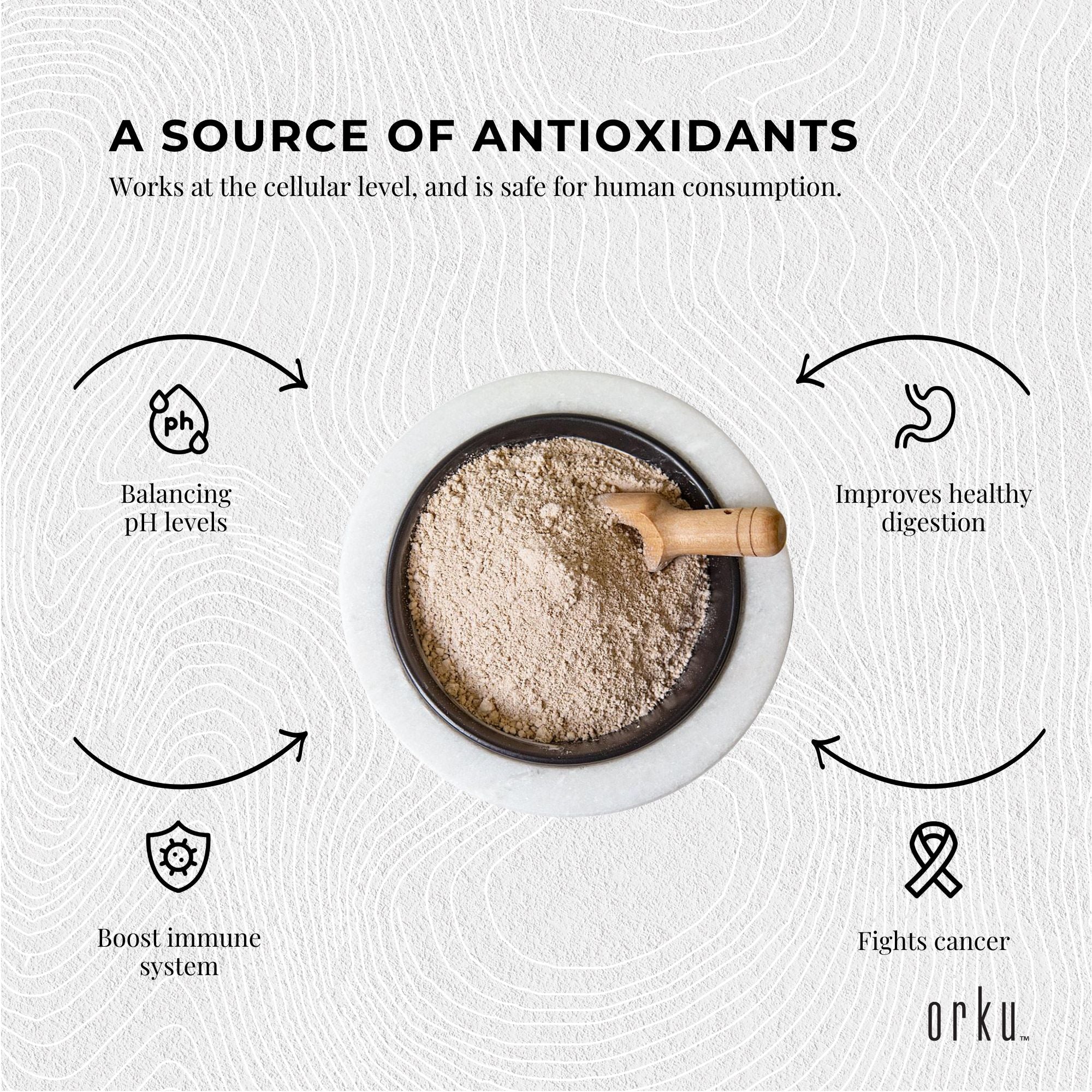 1Kg Pure Micronised Zeolite Powder Mineral - Micronized Volcamin Clinoptilolite - Health & Beauty > Nutrition &