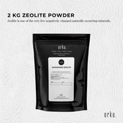 1Kg Pure Micronised Zeolite Powder Mineral - Micronized Volcamin Clinoptilolite - Health & Beauty > Nutrition &