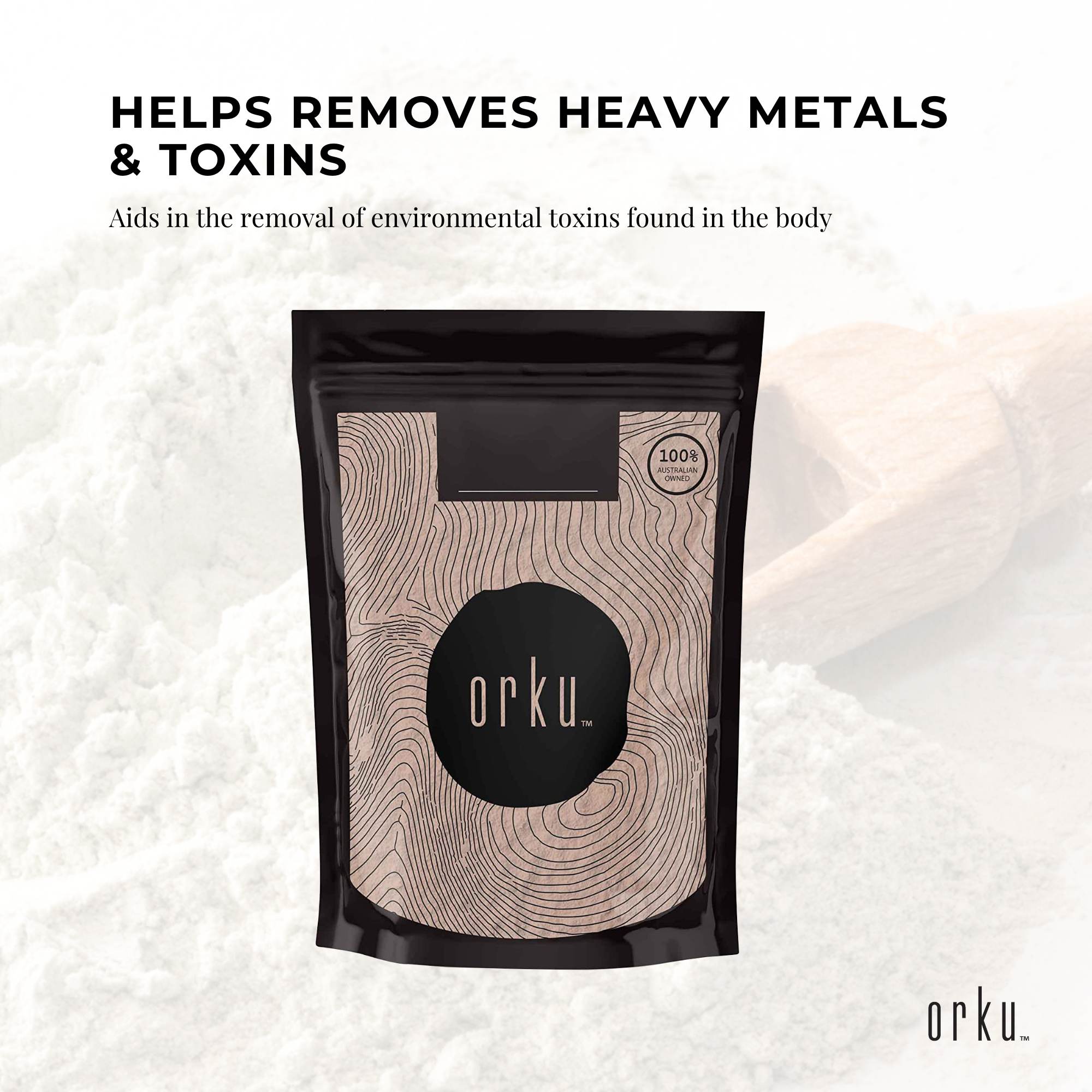 1Kg Pure Micronised Zeolite Powder Mineral - Micronized Volcamin Clinoptilolite - Health & Beauty > Nutrition &