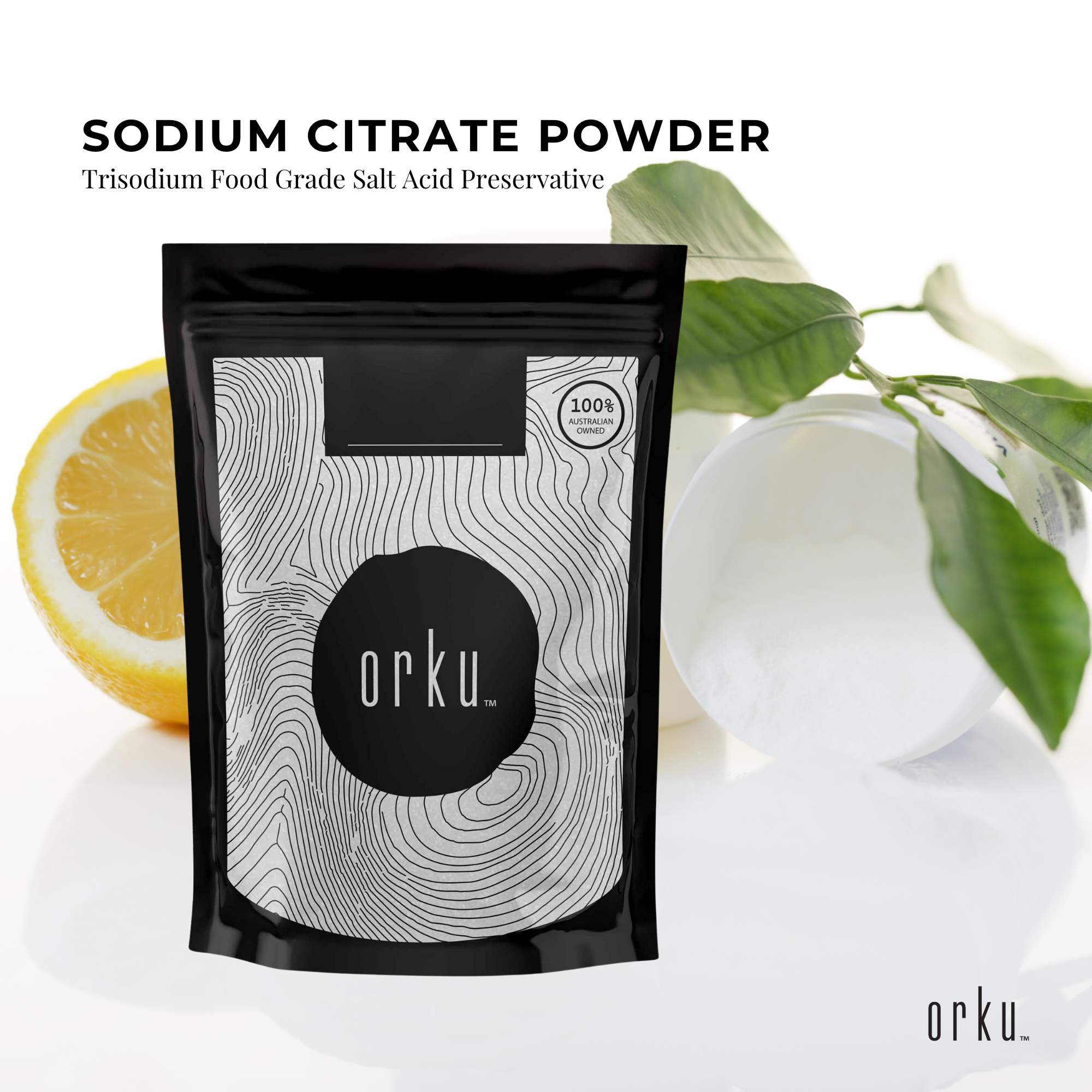 1Kg Sodium Citrate Powder - Trisodium Food Grade Salt Acid Preservative - Health & Beauty > Nutrition & Supplements >