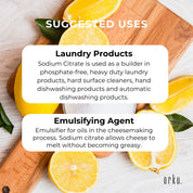 1Kg Sodium Citrate Powder - Trisodium Food Grade Salt Acid Preservative - Health & Beauty > Nutrition & Supplements >