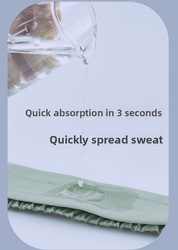 2 Pcs Cooling Sports Headband Moisture Wicking Sweatband for Running Gym & Yoga Non Slip Stretchy Hair Band Black & Blue