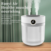 2000ML Large Capacity Ultrasonic Wellness Humidifier with LED Display - Silent Cool Mist Air Ultrasonic Wellness Humidifier for Home and Office