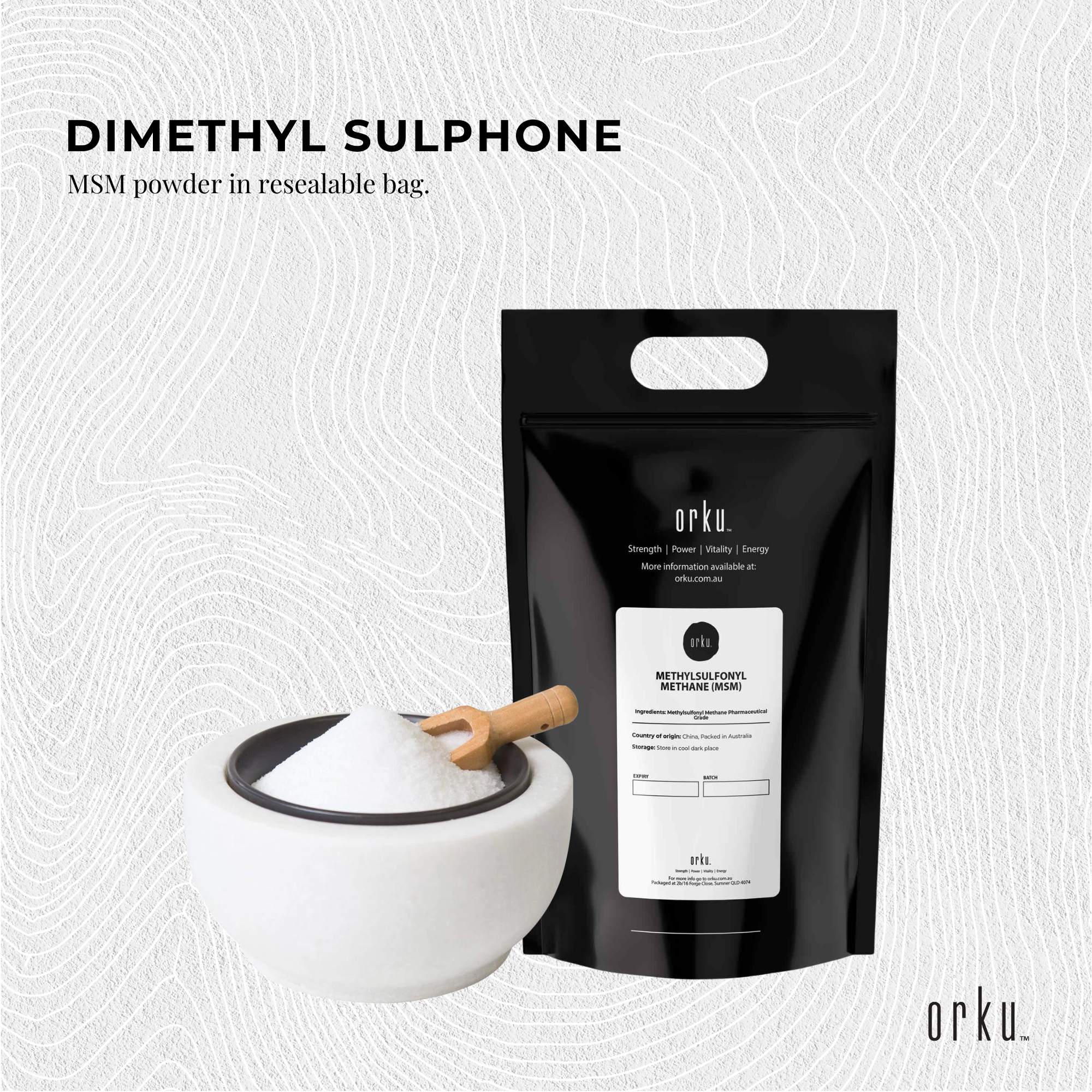 20Kg MSM Powder or Crystals Tub - 99% Pure Methylsulfonylmethane Dimethyl Sulfone - Health & Beauty > Nutrition &