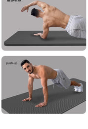 20Mm Thick Shock-Absorbing Yoga Mat