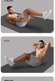 20Mm Thick Shock-Absorbing Yoga Mat