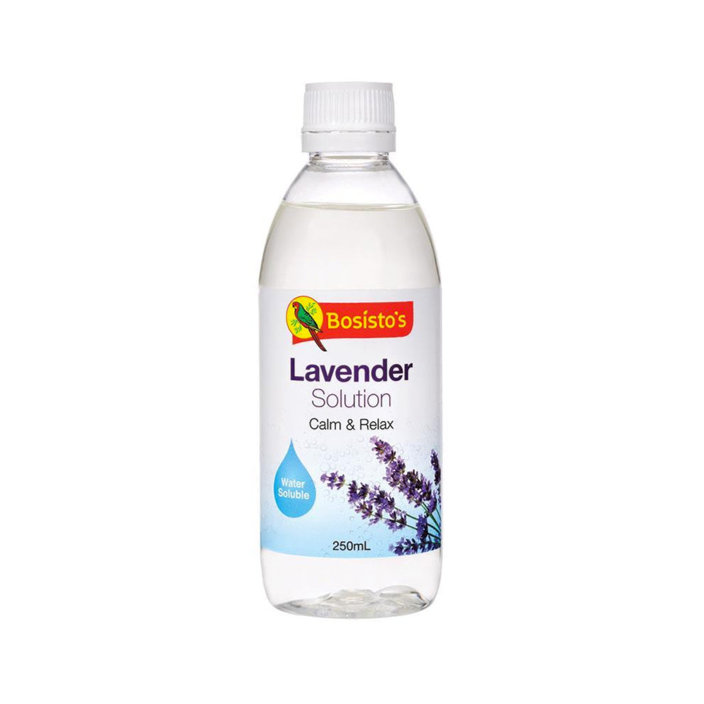 250ml Lavender Solution Essential Oil Blend Calm Relax Bosisto’s Water Soluble - Home & Garden > Decor > Candles &