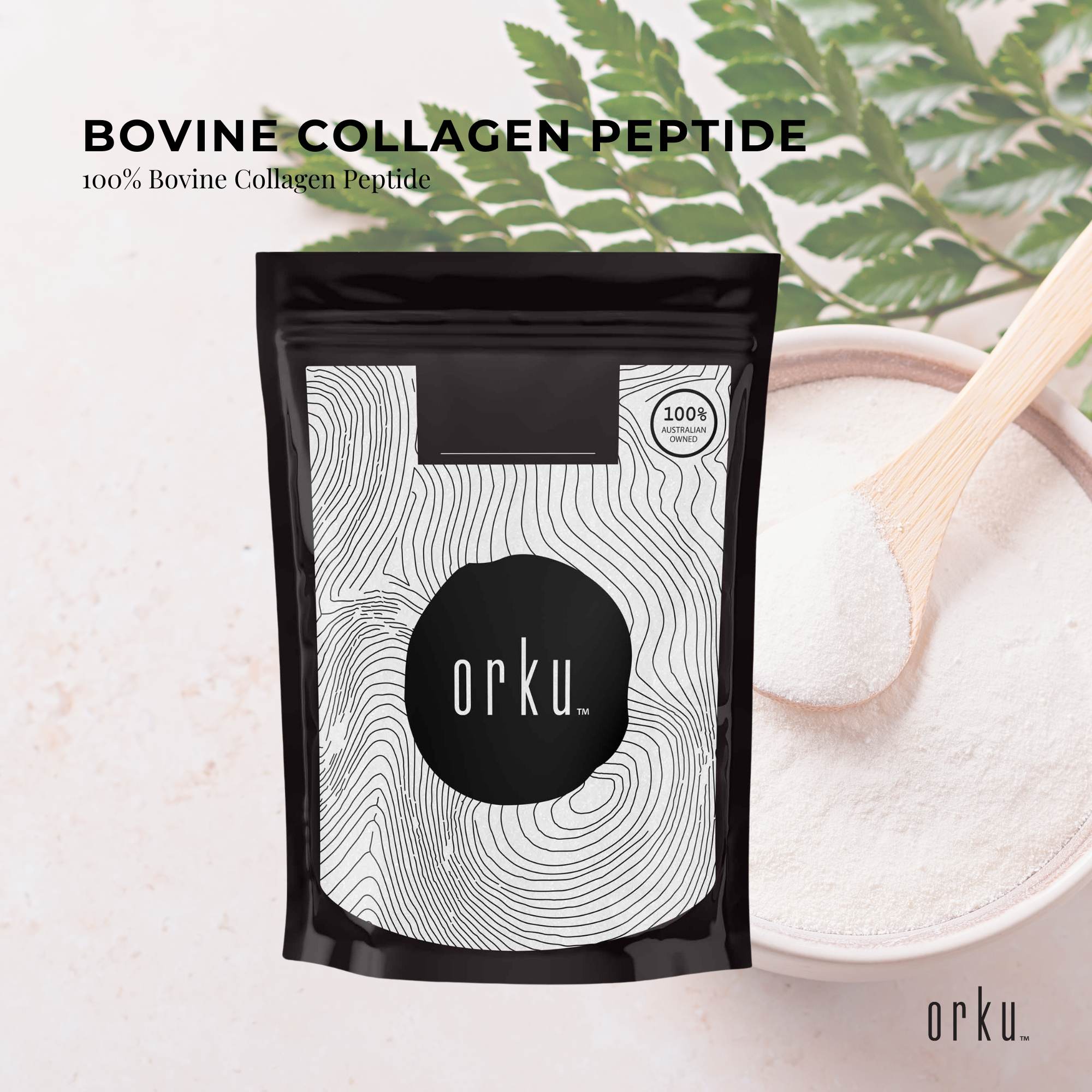 2Kg Collagen Powder - Bovine Hydrolysate Protein Peptide Supplement Unflavoured - Health & Beauty > Nutrition &