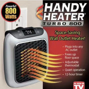 3-Second Heat Wall-Mounted Heater! Safe, Silent, Winter's "Little Sun"(BLUE)