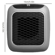 3-Second Heat Wall-Mounted Heater! Safe, Silent, Winter's "Little Sun"(BLUE)