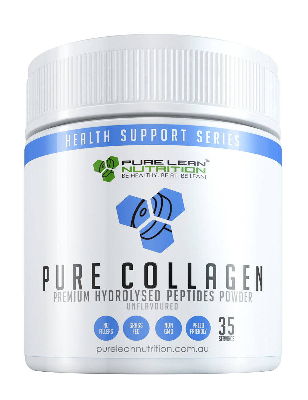 35 Servings Premium Hydrolysed Collagen Peptides Powder Hair Skin Nail Health Grass Fed 420g - Health & Beauty >