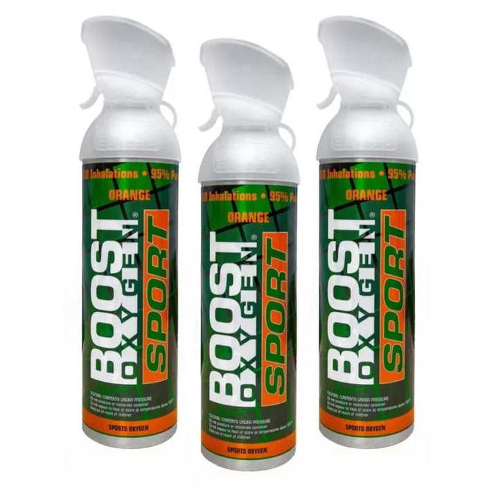 3x 10 Litres of Boost Sport Oxygen in a Can Supplemental - 200 Breath (Large) - Appliances > Aroma Diffusers &