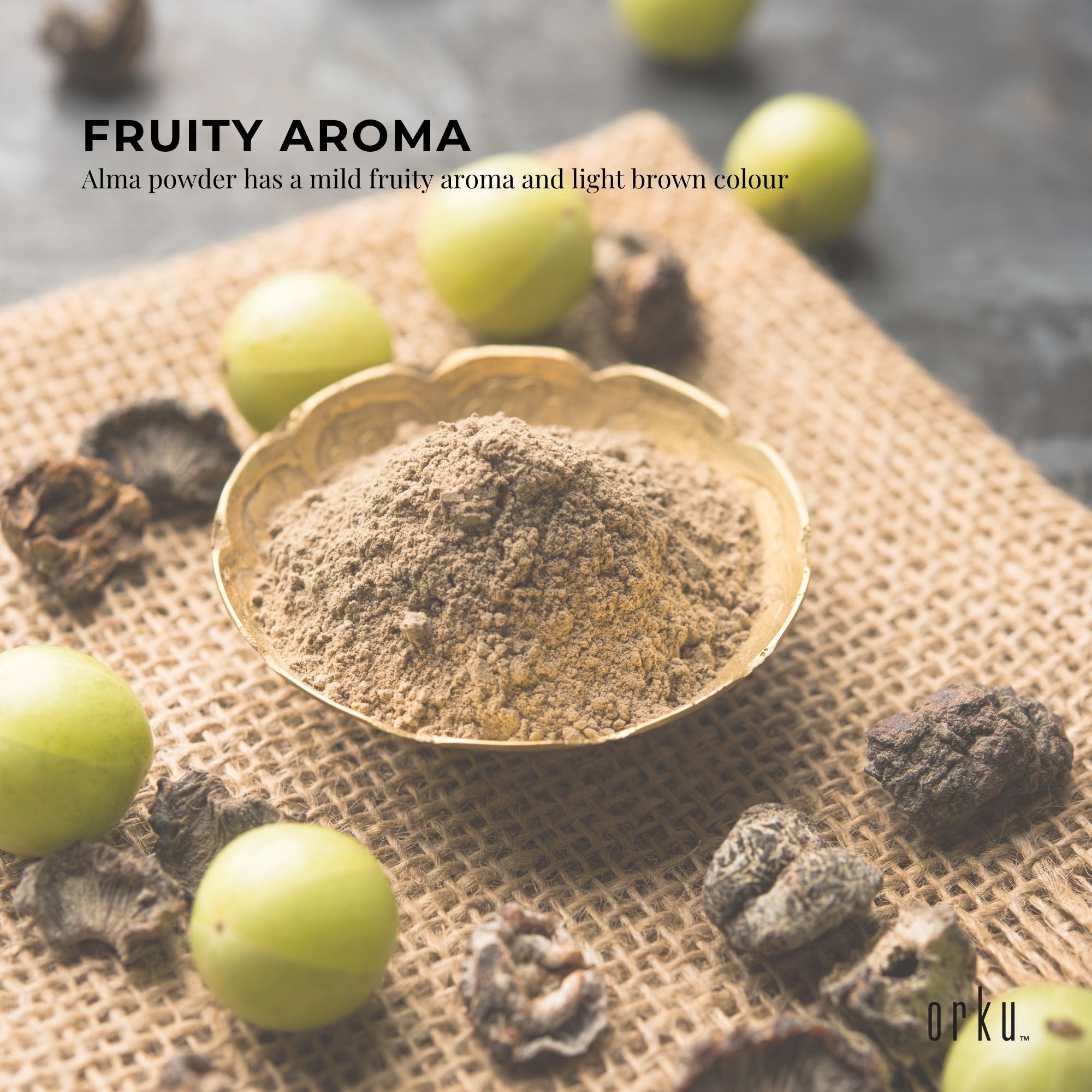 400g Organic Amla Powder Indian Gooseberry Emblica Officinalis Fruit Supplement - Health & Beauty > Nutrition &