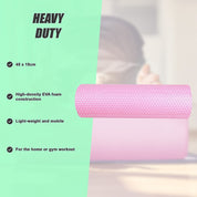 45 x 15cm Physio Yoga Pilates Foam Roller - Sports & Fitness > Exercise Gym & Fitness > Yoga & Pilates