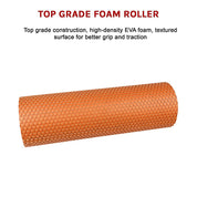 45 x 15cm Physio Yoga Pilates Foam Roller - Sports & Fitness > Exercise Gym & Fitness > Yoga & Pilates