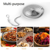 5.2CM Tea Infuser Stainless Steel Mesh Tea Ball Infuser Tea Filter for Loose Tea Leaves Spices Seasonings