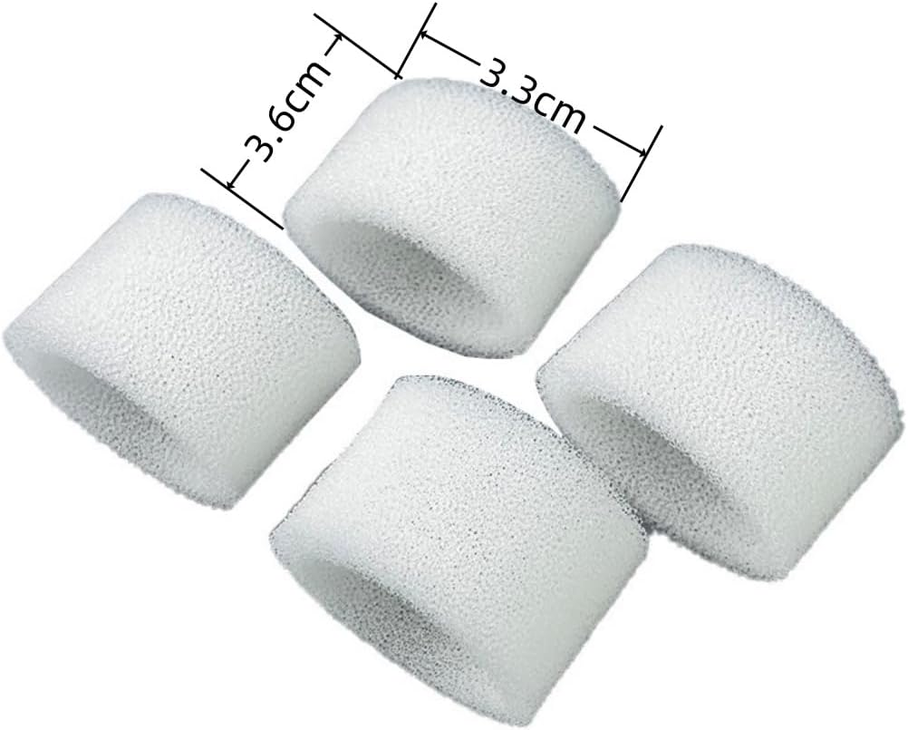 5-Pack Ultrasonic Wellness Humidifier Replacement Filters/Wicks Compatible with LEVOIT Classic160, Dual150, Dual200S, Classic300(S), LV600S, OasisMist Series Humidifiers