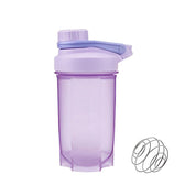 500ml Protein Powder Shake Ball Bottle Sport Mixer Shaker Mixing Drinking Cup - Purple - Gift & Novelty > Novelty >