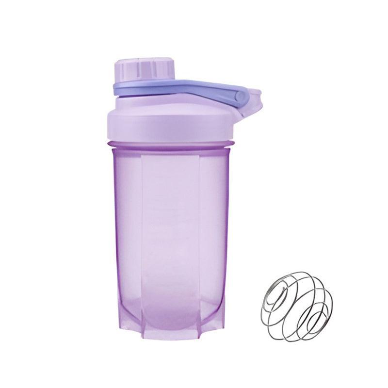 500ml Protein Powder Shake Ball Bottle Sport Mixer Shaker Mixing Drinking Cup - Purple - Gift & Novelty > Novelty >