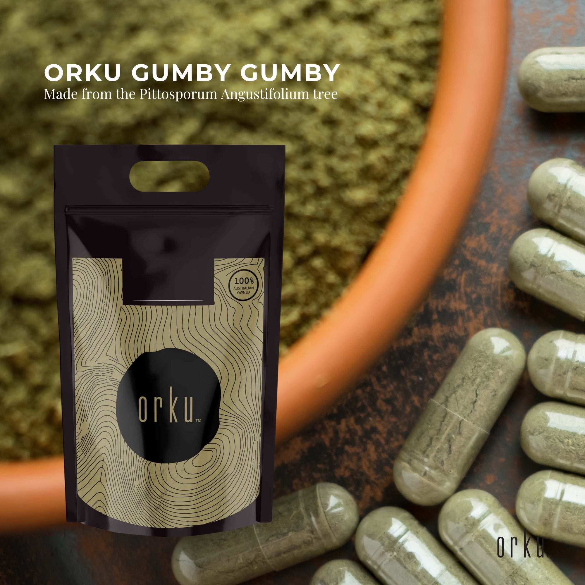 5Kg Gumby Gumby Pure Powder - Gumbi Aboriginal Plant Pittosporum Angustifolum - Health & Beauty > Nutrition &