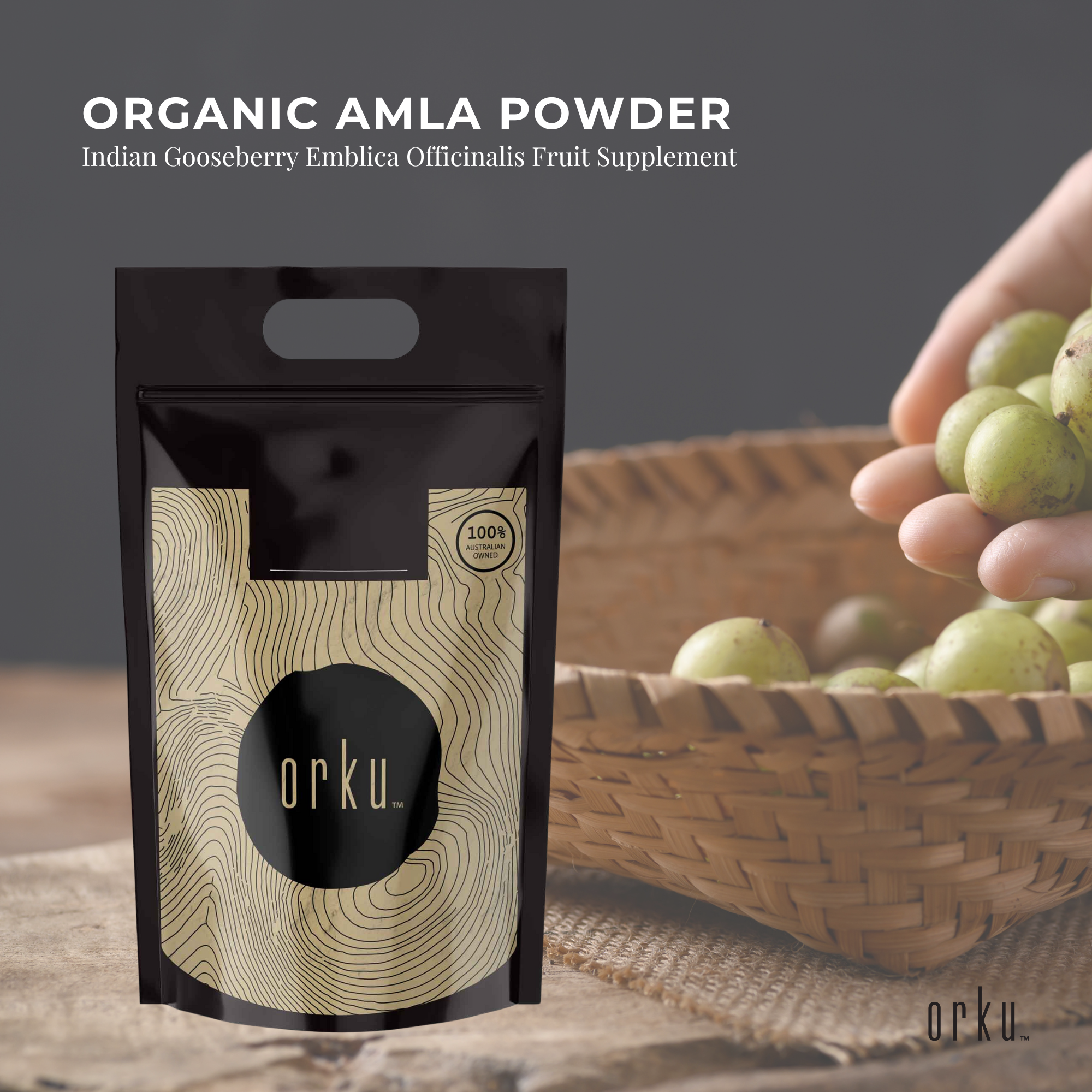 5Kg Organic Amla Powder Indian Gooseberry Emblica Officinalis Fruit Supplement - Health & Beauty > Nutrition &