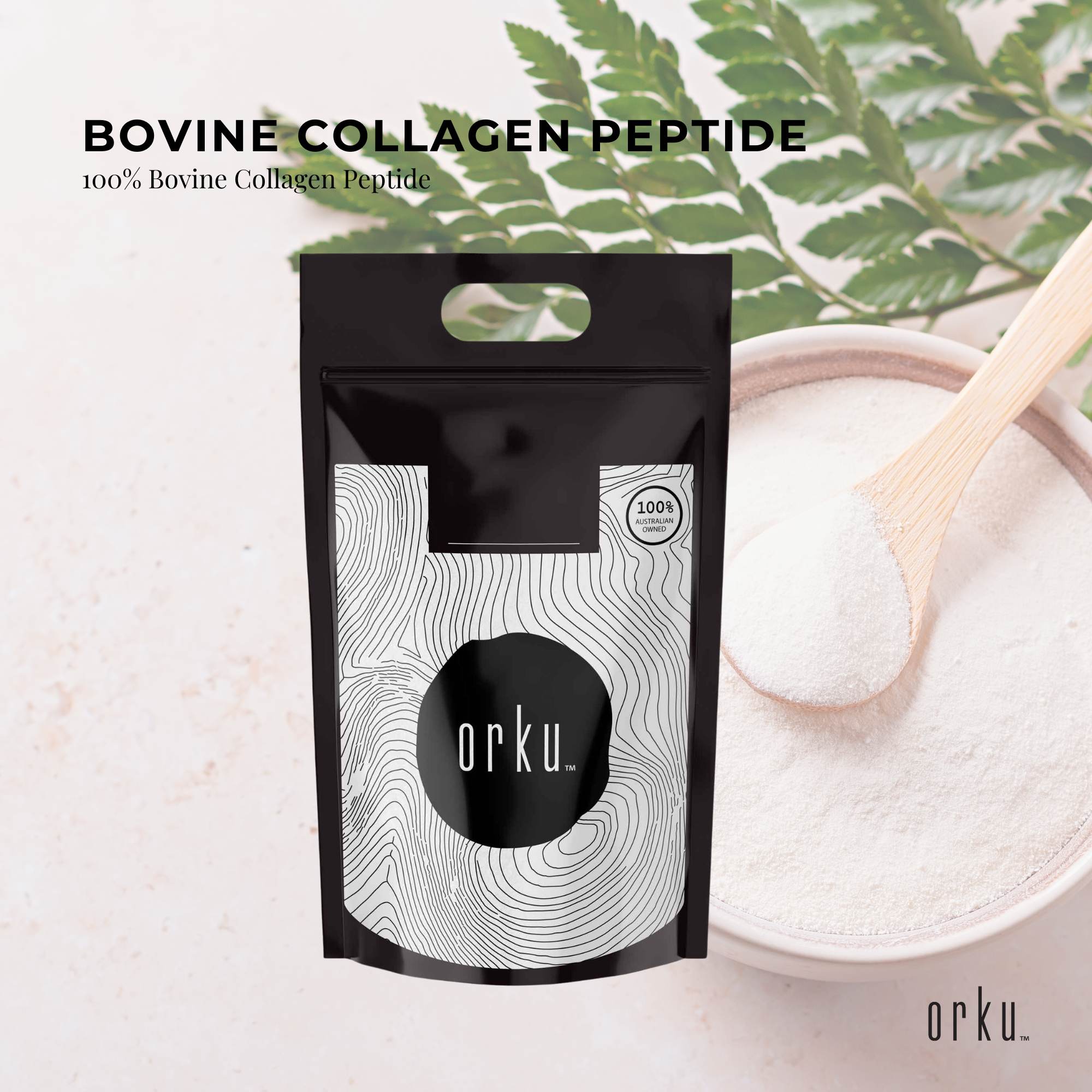 5Kg Collagen Powder - Bovine Hydrolysate Protein Peptide Supplement Unflavoured - Health & Beauty > Nutrition &