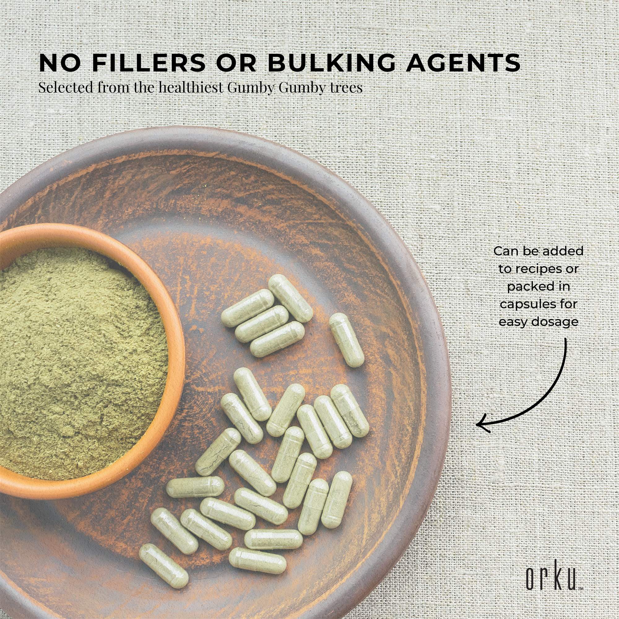 600g Gumby Gumby Pure Powder Tub Gumbi Aboriginal Plant Pittosporum Angustifolum - Health & Beauty > Nutrition &