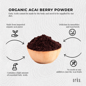 Organic Acai Powder 2.5Kg