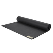 Jade Yoga Voyager Mat - Black & Iron Flask Wide Mouth Bottle with Spout Lid, Fire, 32oz/950ml Bundle