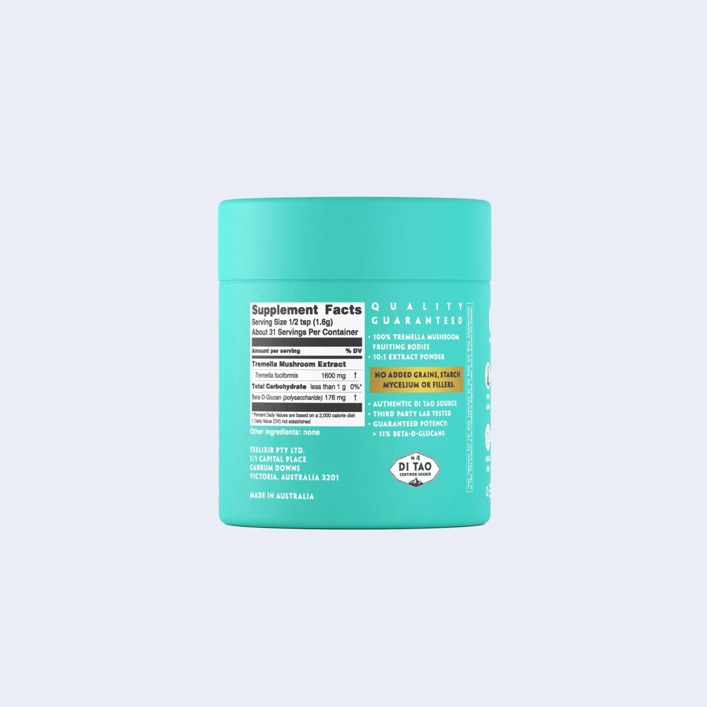 Teelixir Organic Tremella Mushroom 1Kg