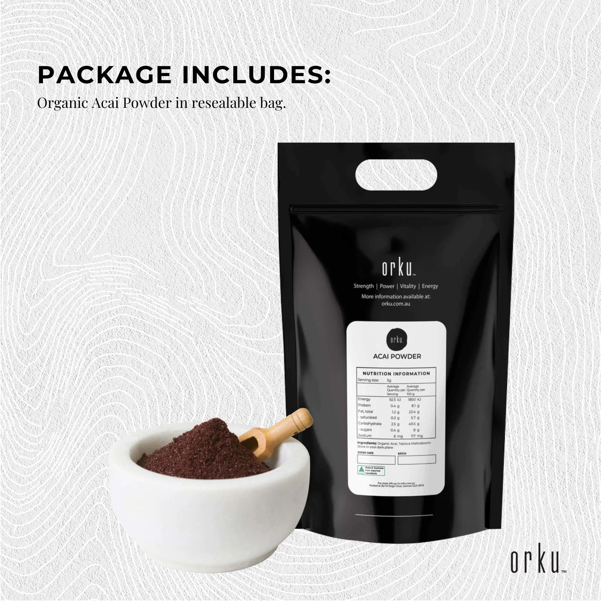 Organic Acai Powder 10Kg - Health & Beauty > Nutrition & Supplements > Vitamins & Supplements