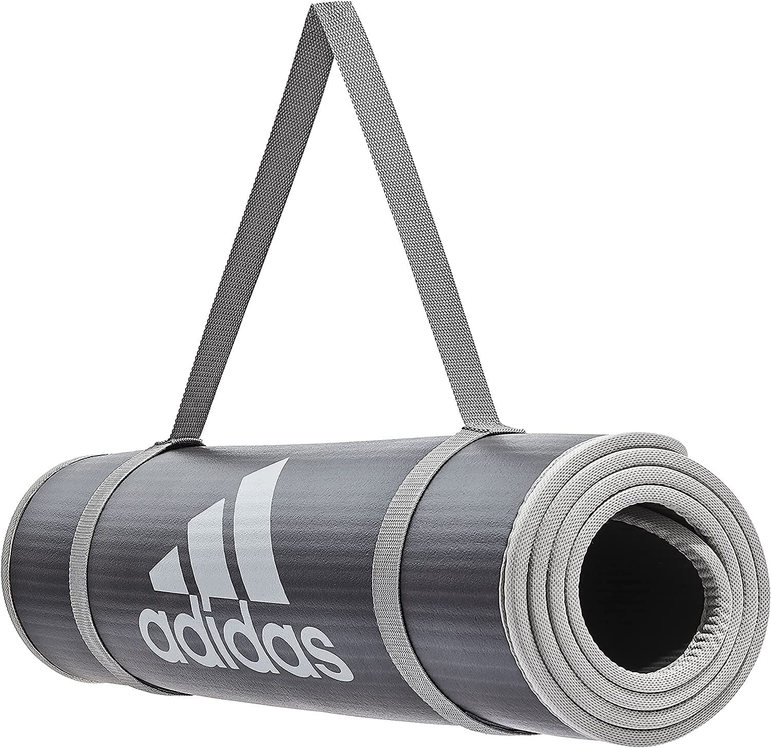 Adidas Exercise Training Floor Mat Gym 10mm Thick Gym Yoga Fitness Judo Pilates - Sports & Fitness > Exercise Gym &