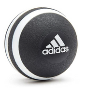 Black and white Adidas Massage Ball for gym fitness and recovery pressure sport