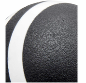 Black and white textured Adidas massage ball for gym fitness recovery pressure sport