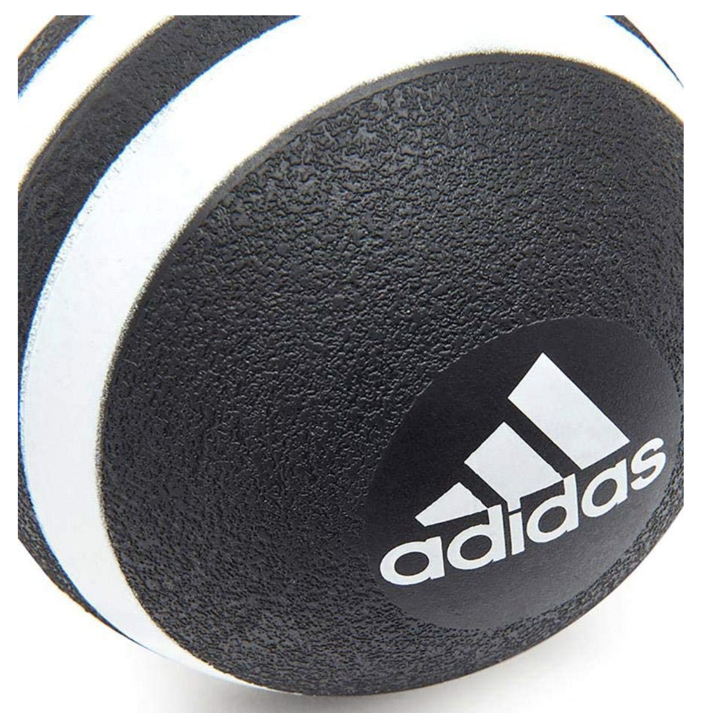 Black and white Adidas massage ball for gym fitness recovery pressure sport