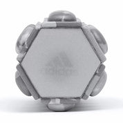 Adidas Mini Textured Foam Roller Recovery displaying hexagonal shape with rounded edges