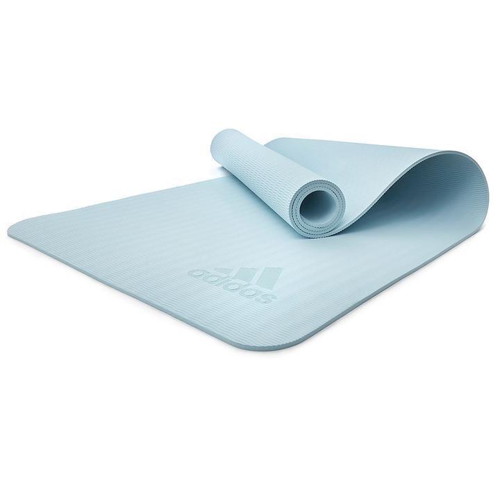 Adidas Premium Yoga Mat 5mm Non Slip Gym Exercise Fitness Pilates Workout Pad - Sports & Fitness > Exercise Gym &