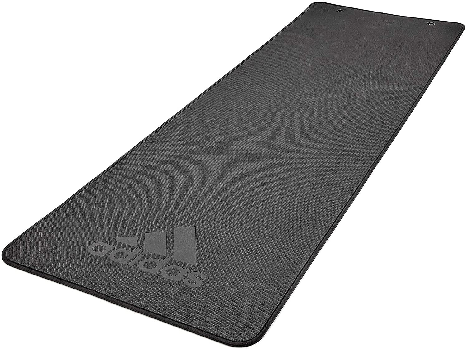 Adidas Professional Yoga Mat Exercise Training Floor Gym Fitness Judo Pilates - Black - Sports & Fitness > Exercise Gym