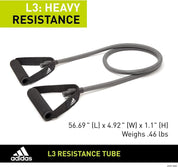 Adidas Resistance Tube Level 3 Elastic Bands Gym Fitness Yoga Workout Strap - Sports & Fitness > Exercise Gym & Fitness