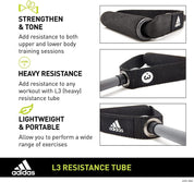 Adidas Resistance Tube Level 3 Elastic Bands Gym Fitness Yoga Workout Strap - Sports & Fitness > Exercise Gym & Fitness