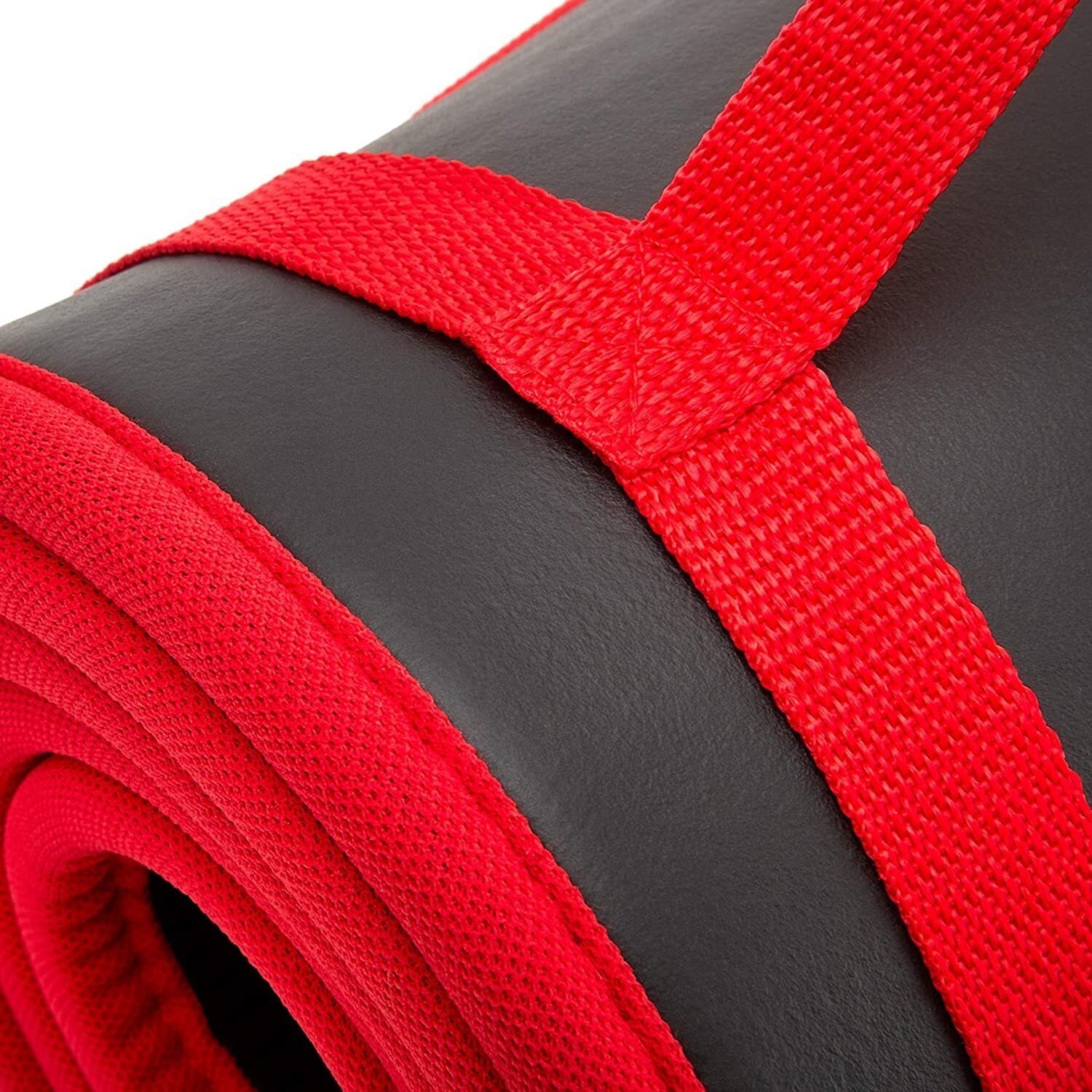 Adidas Training 10mm Exercise Floor Mat Gym Thick Yoga Fitness Judo Pilates - Black/Red - Sports & Fitness > Exercise