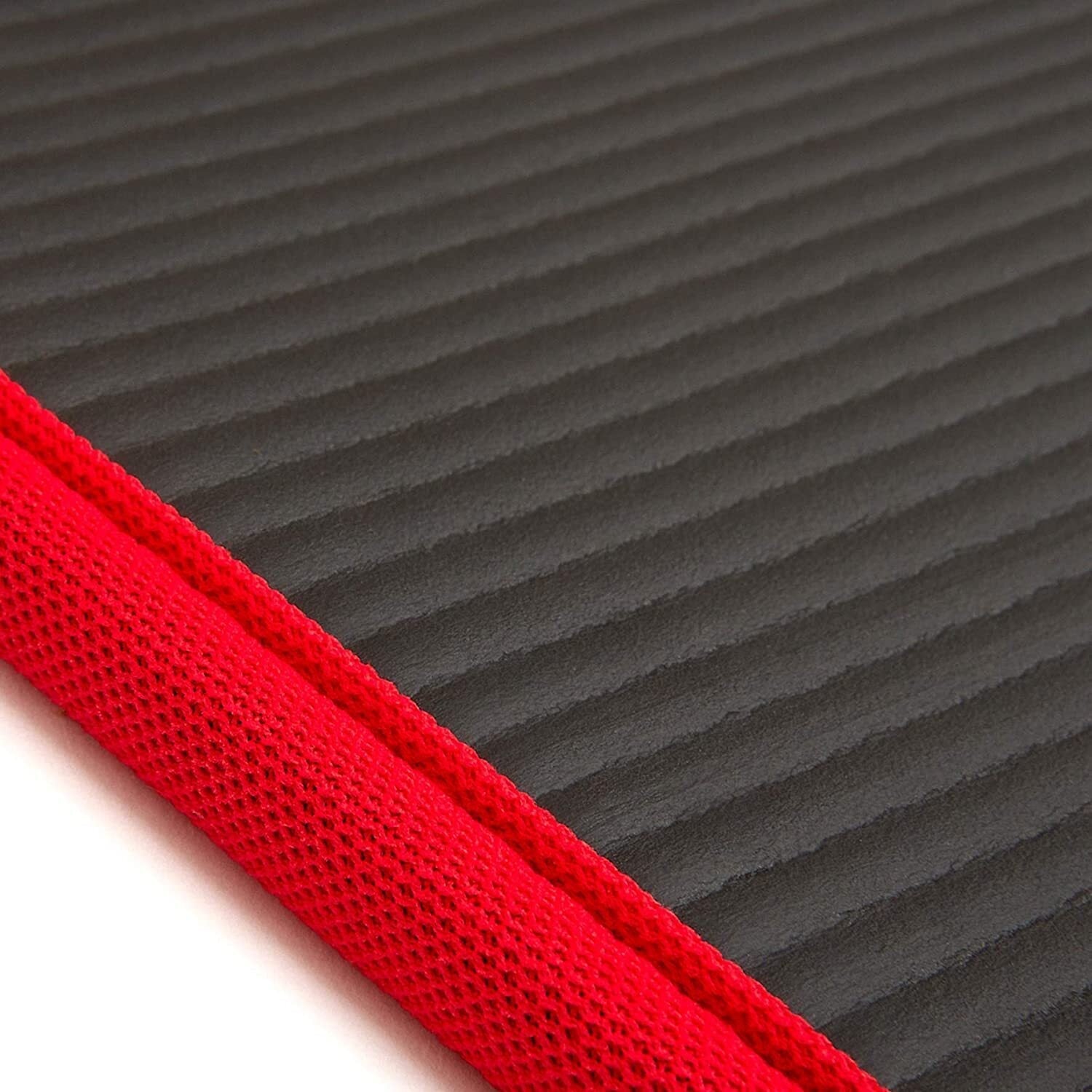 Adidas Training 10mm Exercise Floor Mat Gym Thick Yoga Fitness Judo Pilates - Black/Red - Sports & Fitness > Exercise