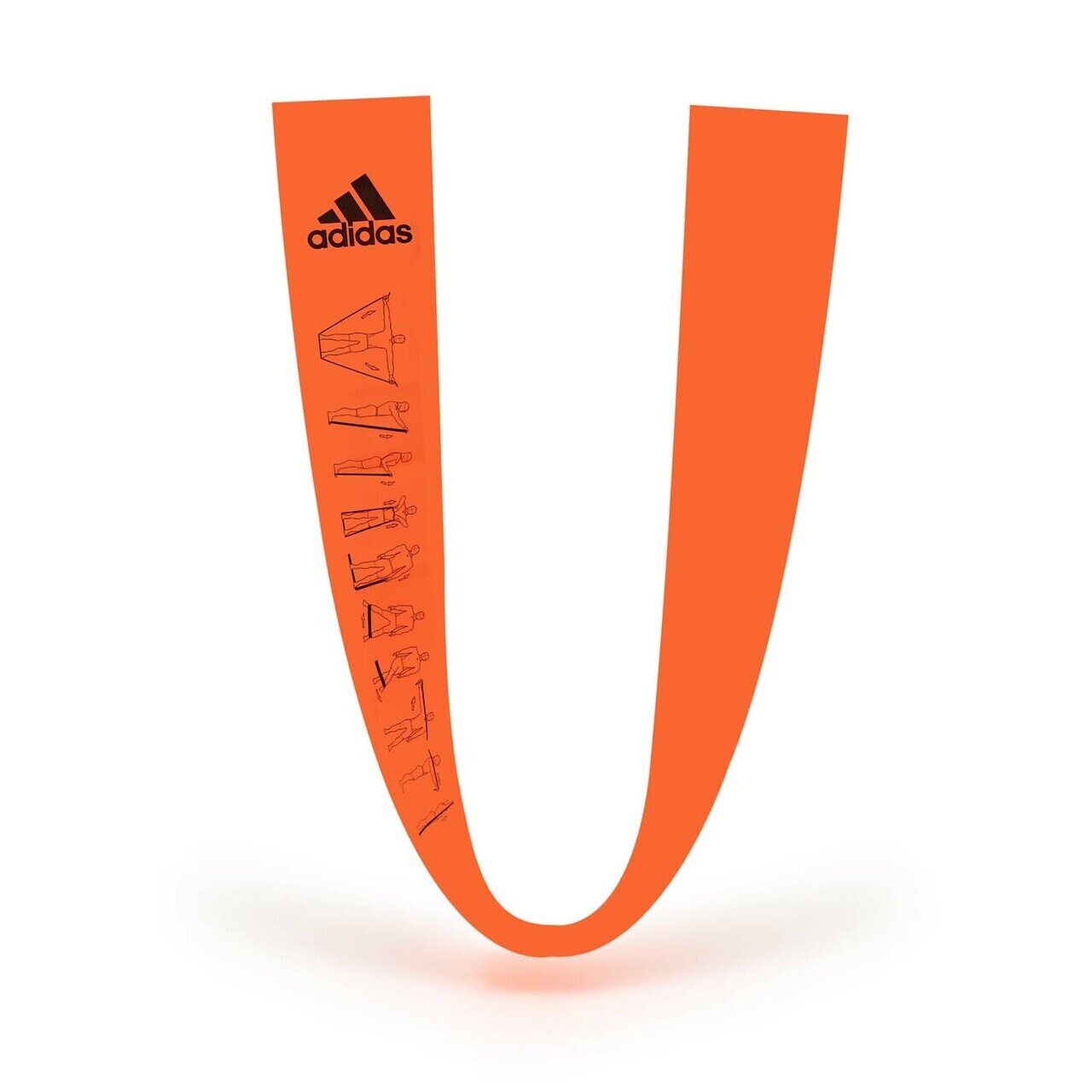 Adidas Training Bands Resistance Rally Training Workout Strap - 2x Blue&Orange - Sports & Fitness > Exercise Gym &