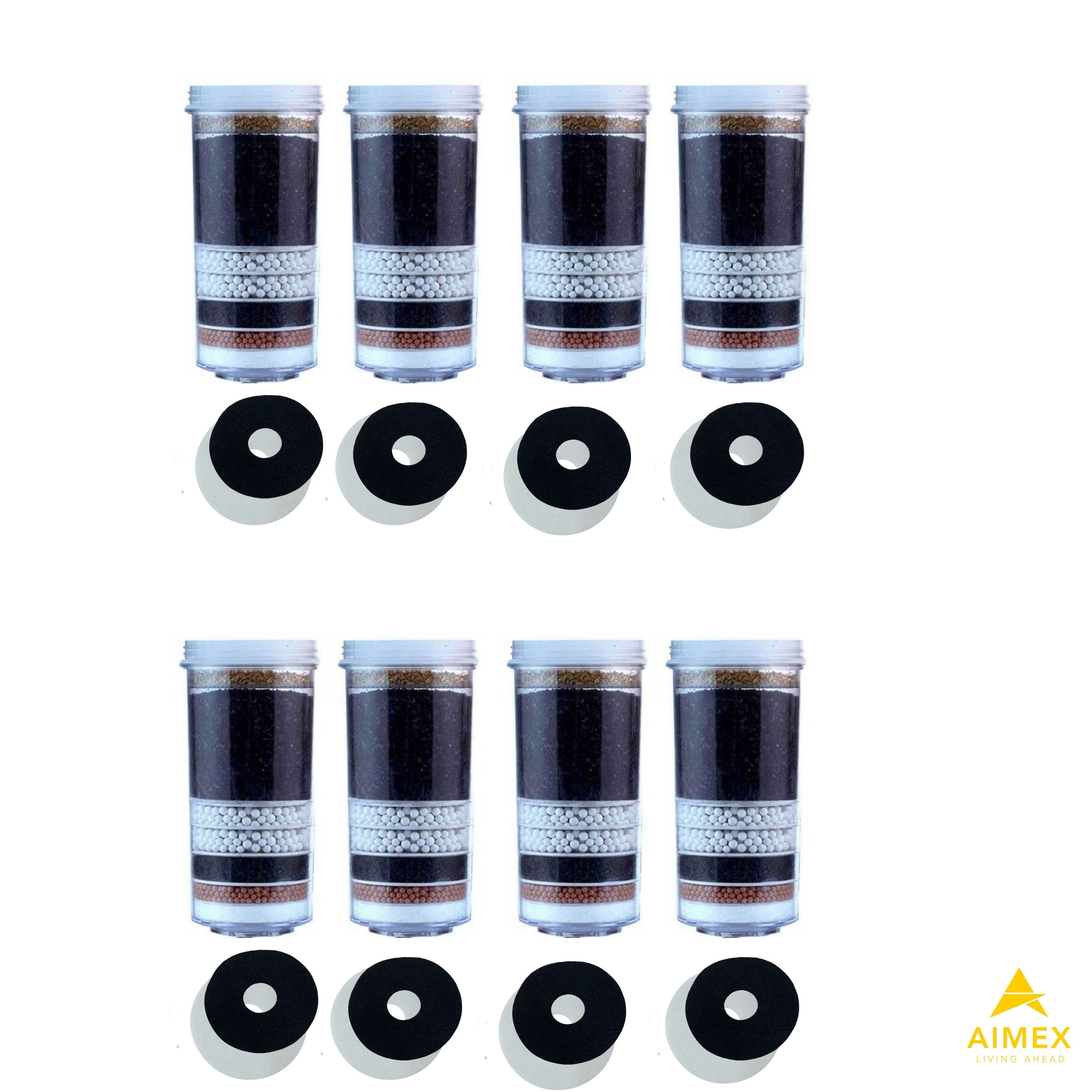 Aimex 8 Stage Water Fluoride Reduction Filter Cartridges x 8 - Appliances > Aroma Diffusers & Humidifiers > Purifiers
