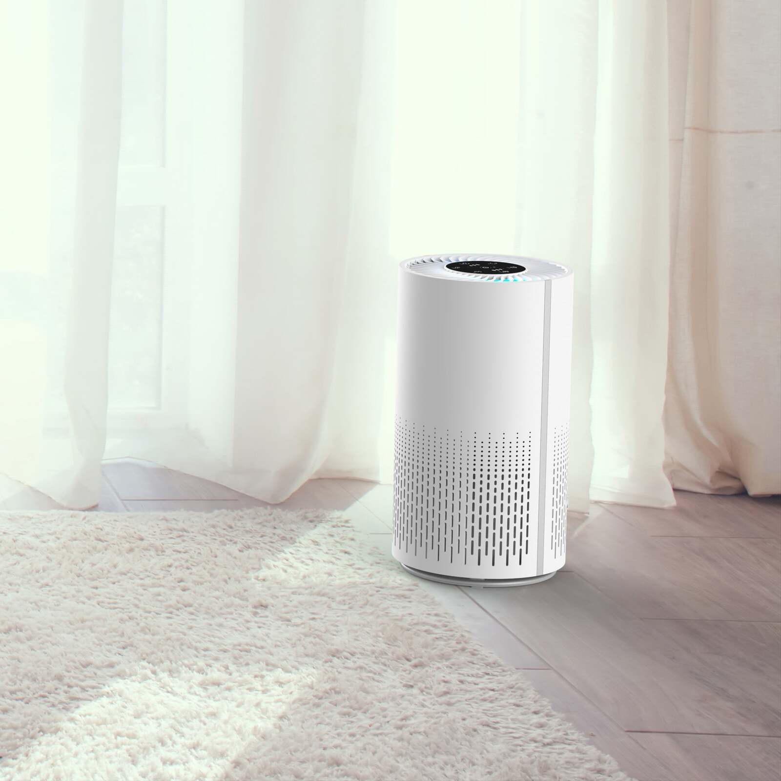 Air Purifier and Cleaner with HEPA Filter Sleep Mode and Timer - Appliances > Aroma Diffusers & Humidifiers > Purifiers