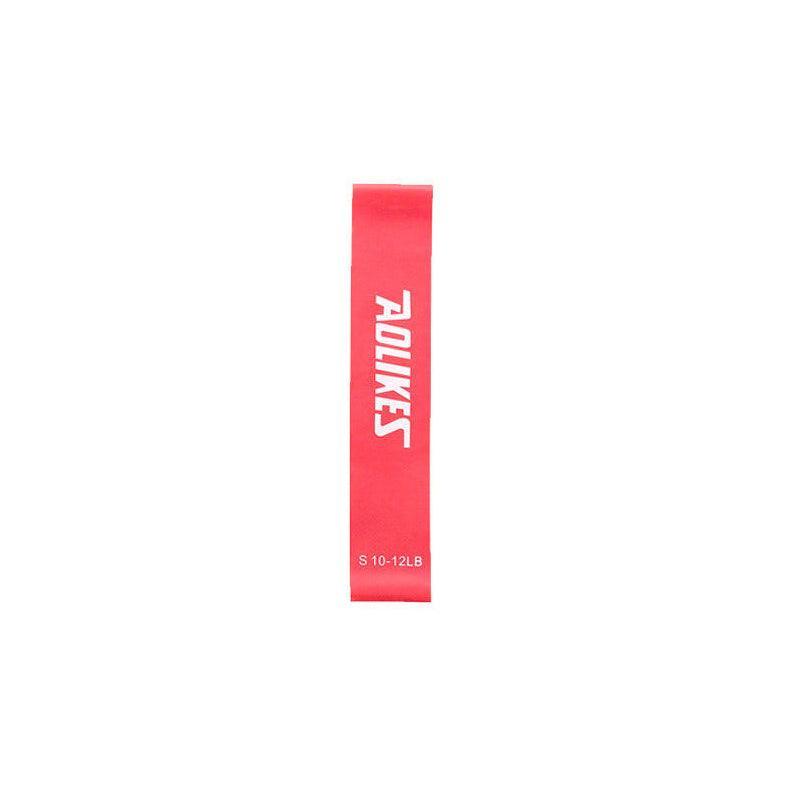 Aolikes Resistance Bands Power Heavy Strength Exercise Fitness Gym Premium Yoga - Red 500*50*0.5 (10-12 lbs)