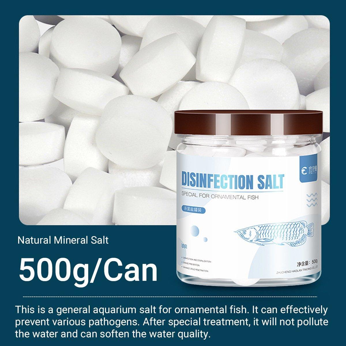 Aquarium Sea Salt Water Treatment Universal Powder For Fish Tank Purification - Yellow - Pet Care > Aquarium > Aquarium