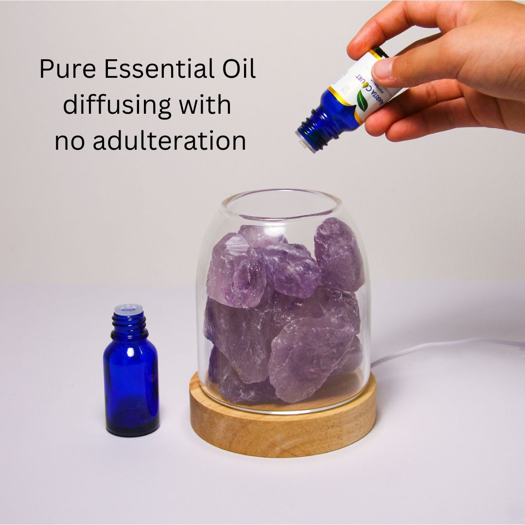 Aurora Crystal Diffuser - Amethyst - Appliances > Aroma Diffusers & Humidifiers > Aroma Diffusers