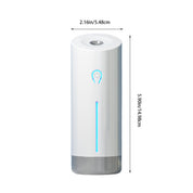 Automatic Air Freshener Diffuser for Large Rooms - 50ml Capacity with Adjustable Timer - USB-Powered Scent Machine for Home/Office - Quiet Operation & LED Display White