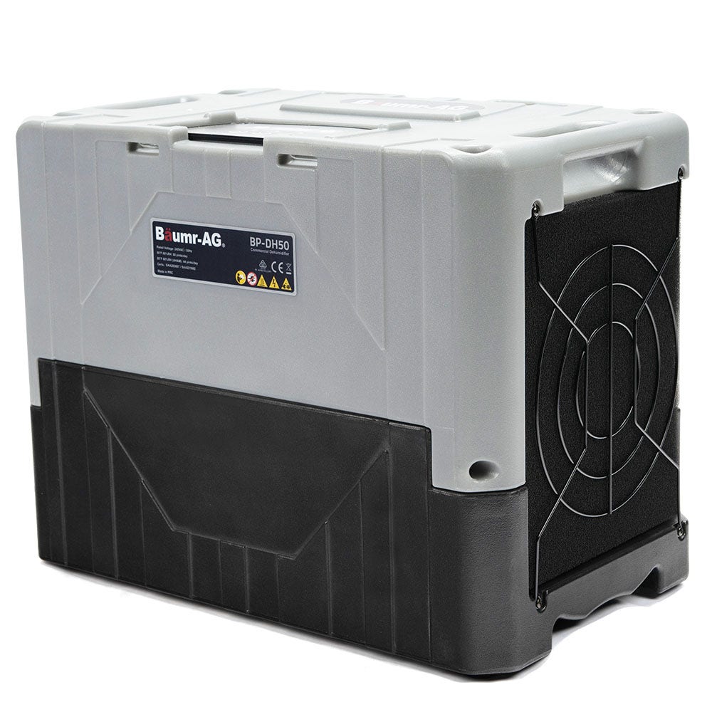 Baumr-AG 50L/day Commercial Air Dehumidifier for Mould Portable Stackable LCD Display Wheels - Appliances > Aroma